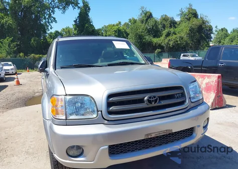 2002 Toyota Sequoia Sr5 V8 z USA, uszkodzony, nr VIN 5TDBT44A32S104685